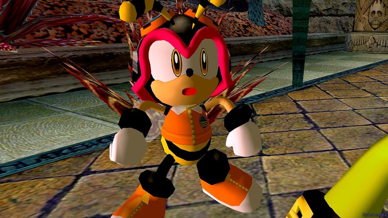 Sonic Heroes - Team Chaotix - Part 6 - Hang Castle / Mystic Mansion - Robot Storm