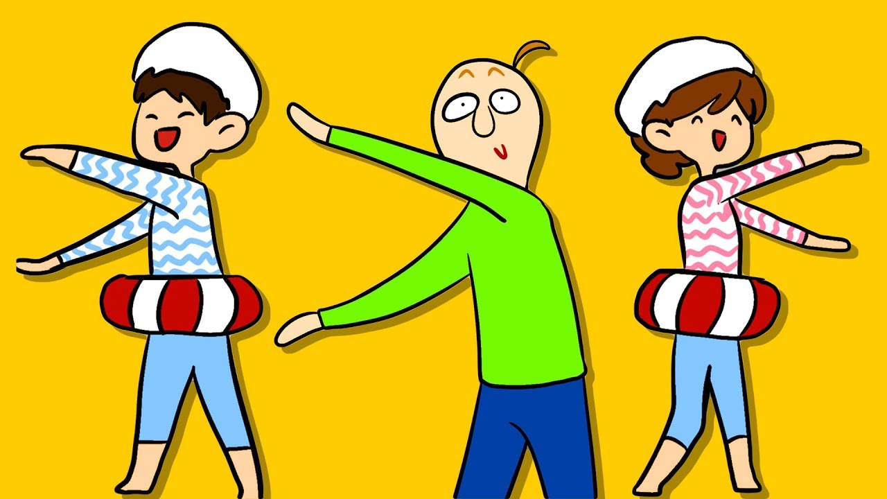 LOKMAN: BALDI'S BASICS VS Baby Shark Dance