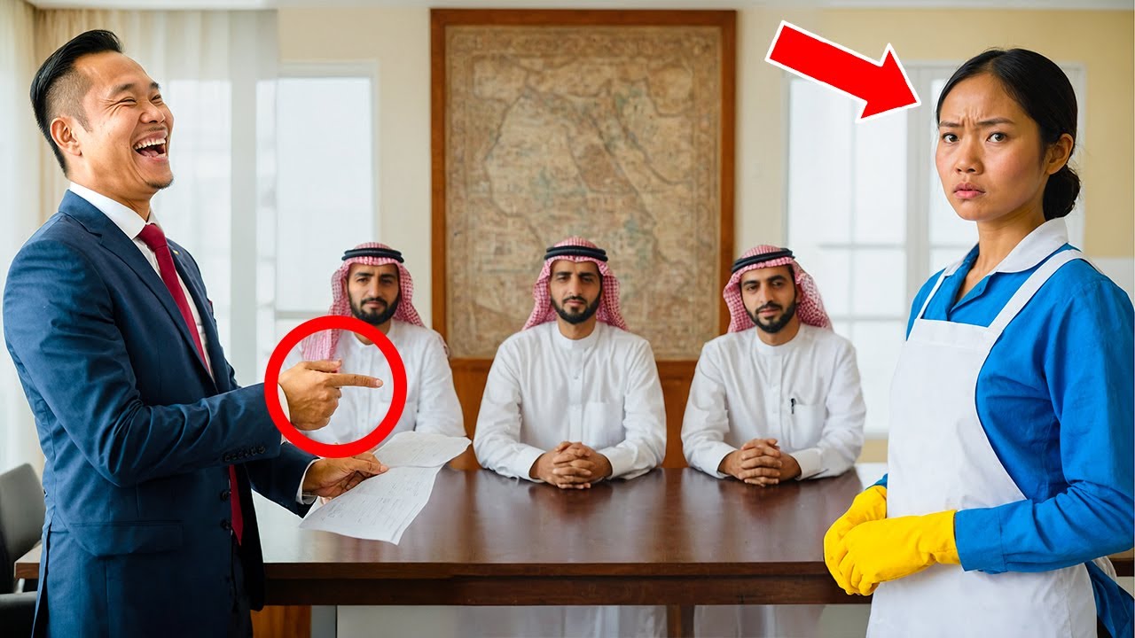 Isalin mo 'yan at ibibigay ko ang posisyon ko!—tumawa siya…hanggang magsalita ng Arabe ang katulong!