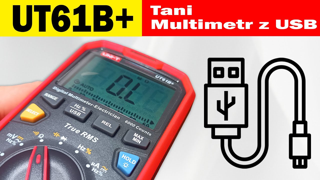 UT61B+ Cheap Multimeter with USB