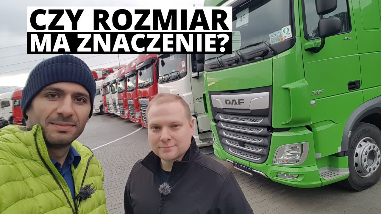 DAF XF106 - m&oacute;j pierwszy test ciężar&oacute;wki