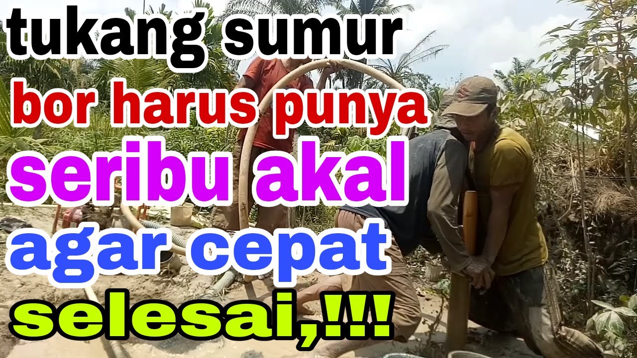part 2 cara membuat sumur bor di area full pasir, kedalaman 18 meter, //sumur bor dangkal//