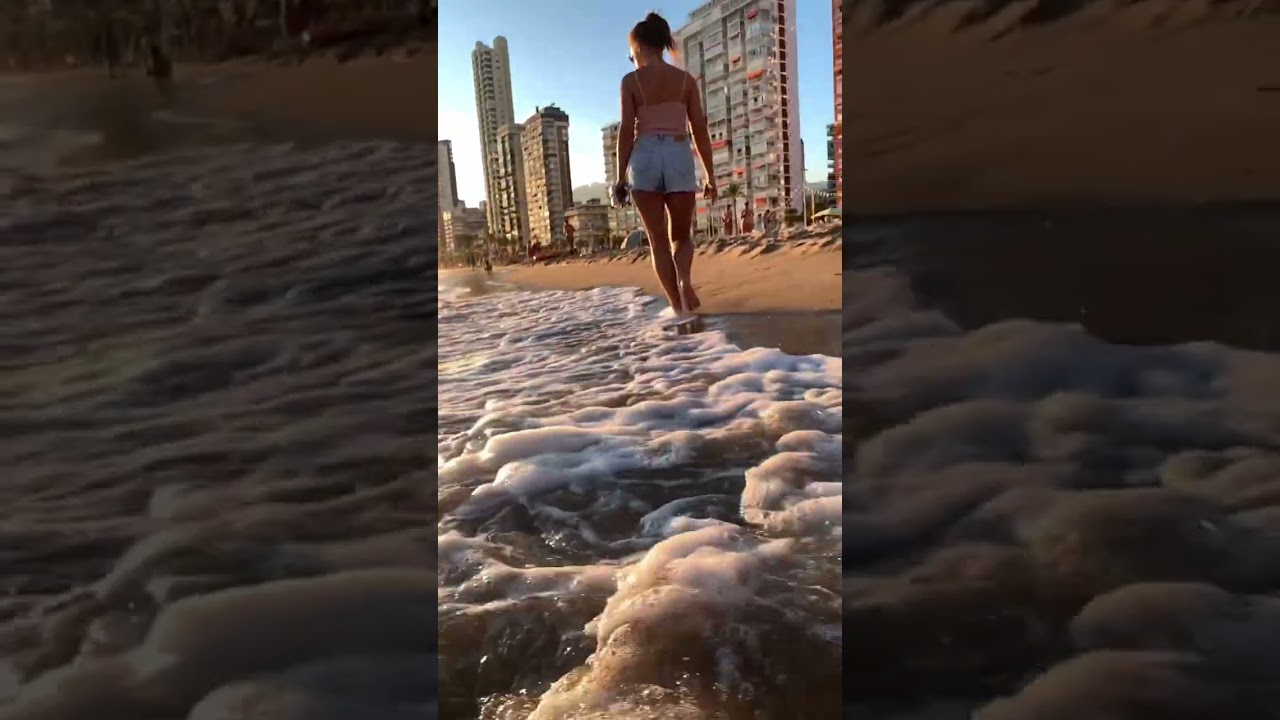 October in Benidorm 🔥#shorts