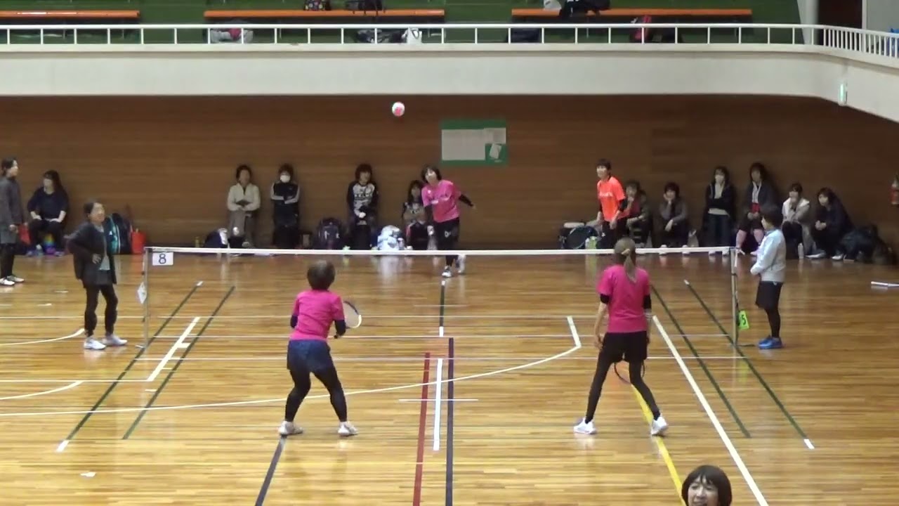 20260223　戸田大会　D2予選　武田・川幡ペアvs高橋・下平ペア