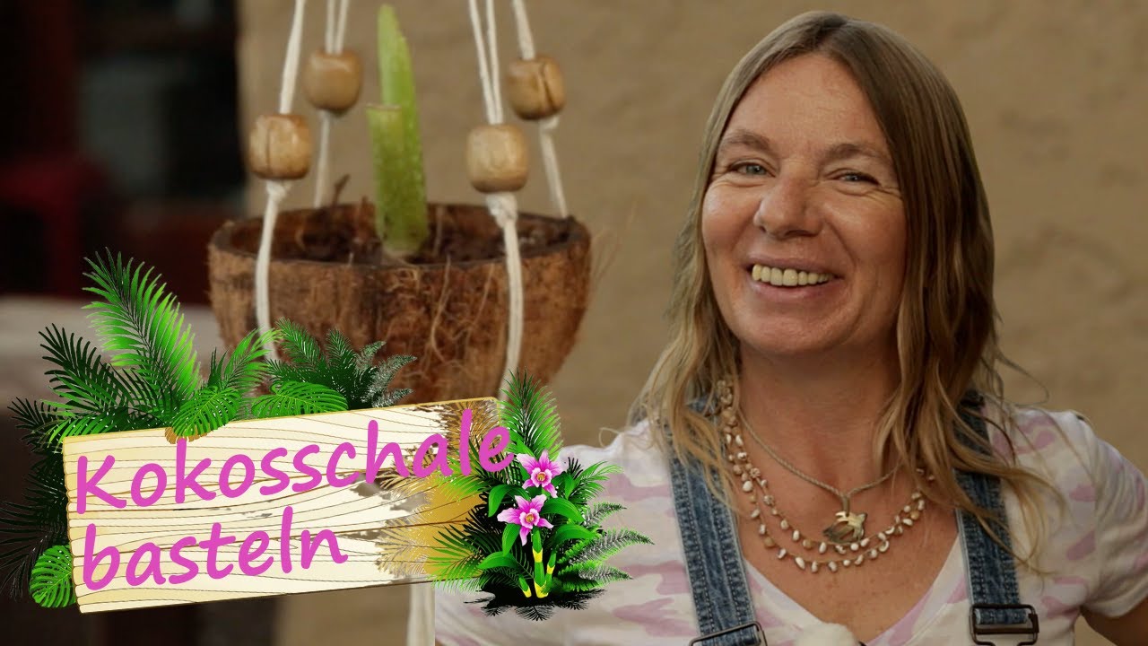 3 DIY-Ideen mit einer Kokosnuss 🥥 Basteln mit Manu | Reimanns LIFE