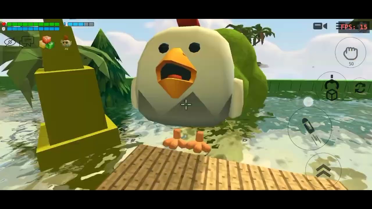 My House Is Flood In Chicken Gun!!!(Part 1)