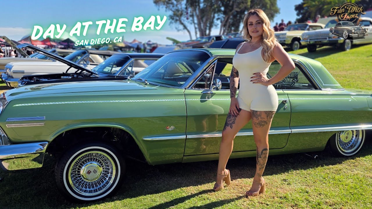 San Diego Day At The Bay | Lowriders, Beach Vibes & California Beauties!