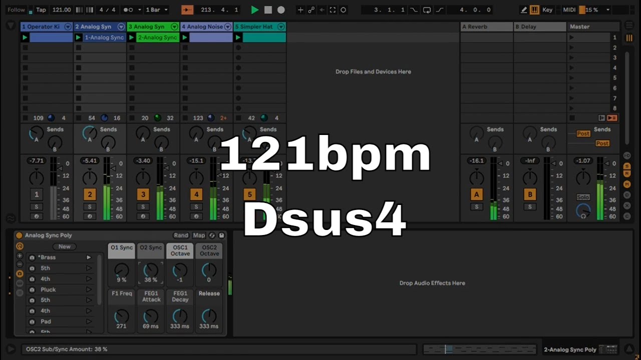 Melodic Techno | Ableton Live | Workflow & Live Act | 300322
