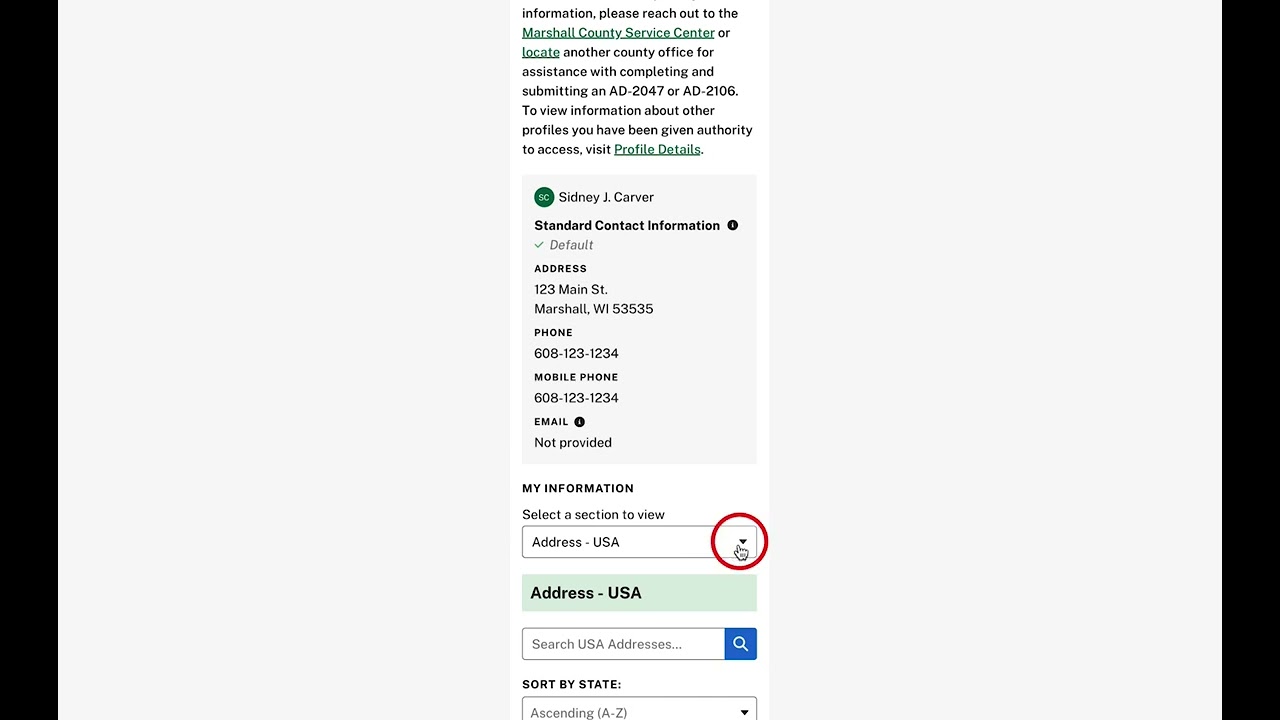 My Customer Information Tutorial