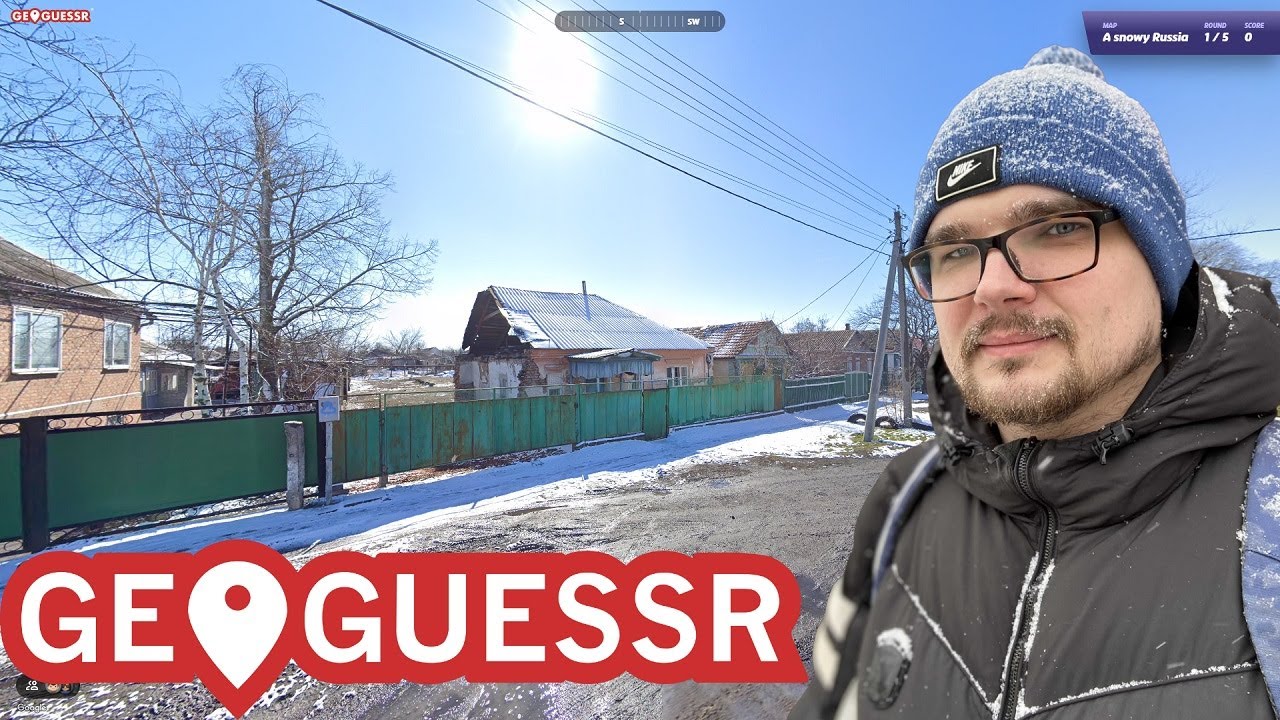 карта ЗИМНЯЯ РОССИЯ - попытка на 25000 Geoguessr