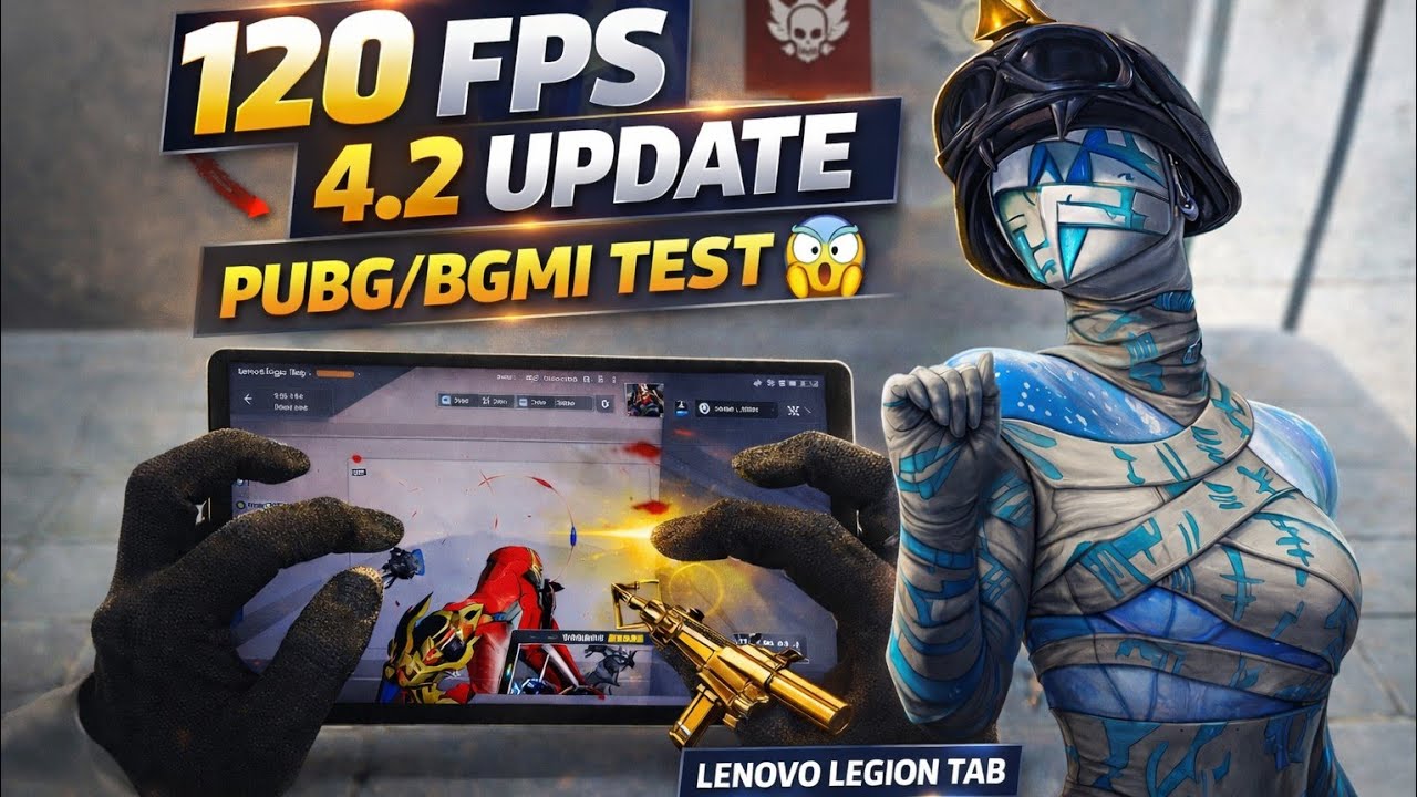 Lenovo Legion Tab 120FPS Test in 2026 | PUBG/BGMI Performance Review | BABA YAGA 99