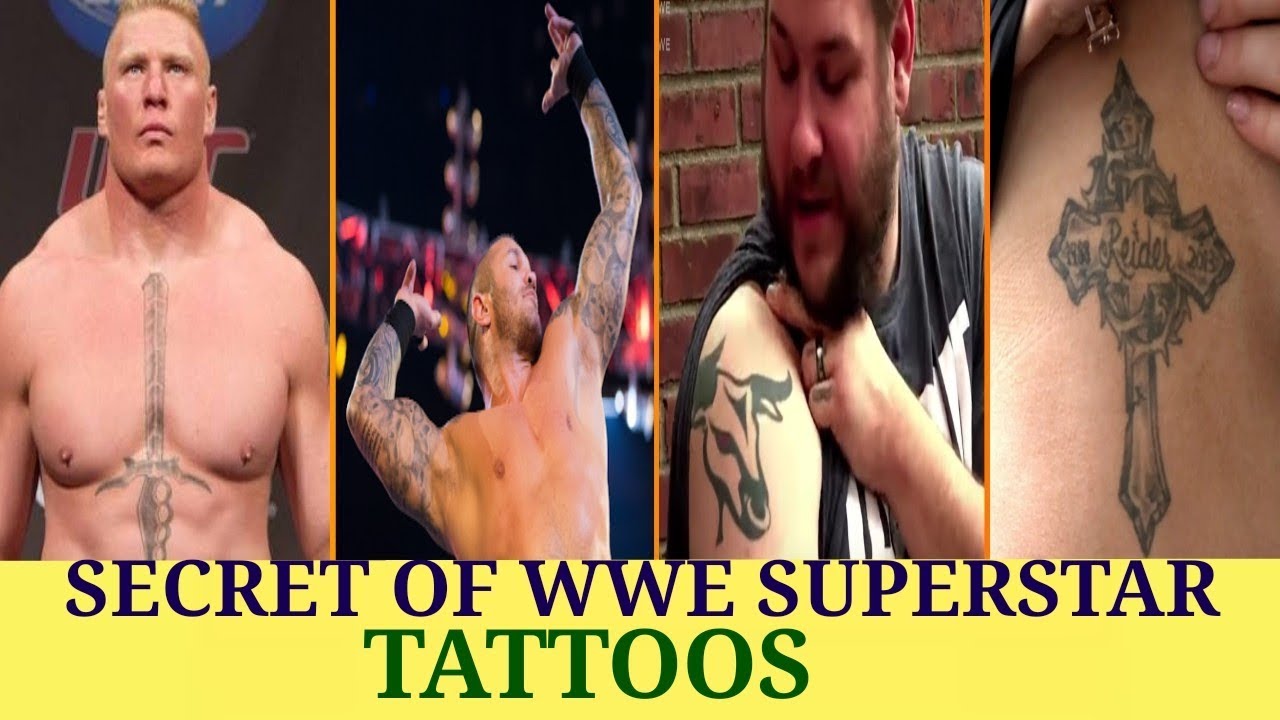 MYSTERY OF WWE SUPERSTAR TATTOOS |HIDDEN MEANING BEHIND WWE SUPERSTAR TATTOOS