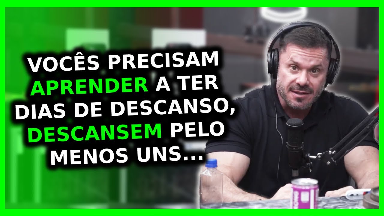 QUANTOS DIAS DE DESCANSO &Eacute; IDEAL PARA GANHAR MAIS M&Uacute;SCULOS? | Twin Ironberg Podcast Cariani