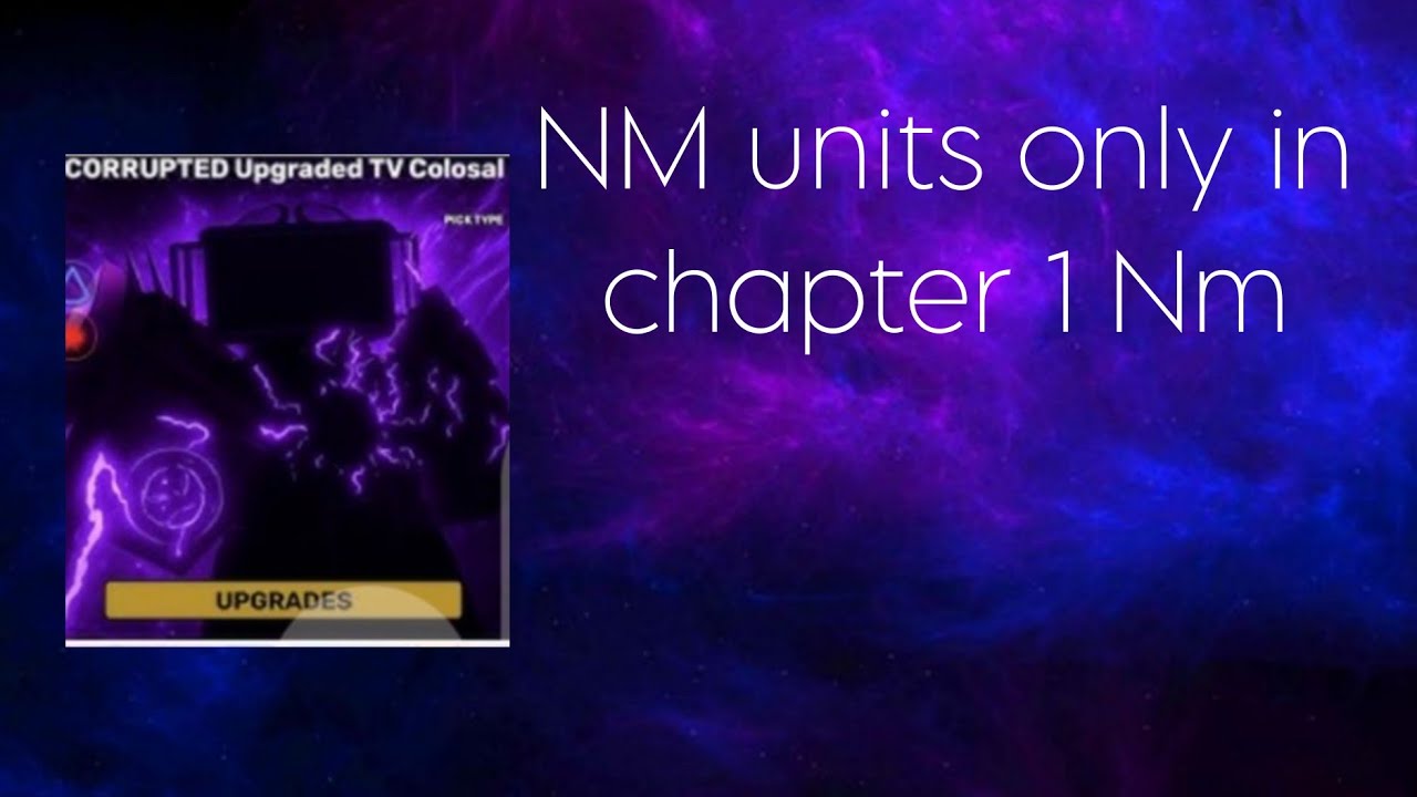 Beating NM chapter 1 with corrupted units only | Skibi defense