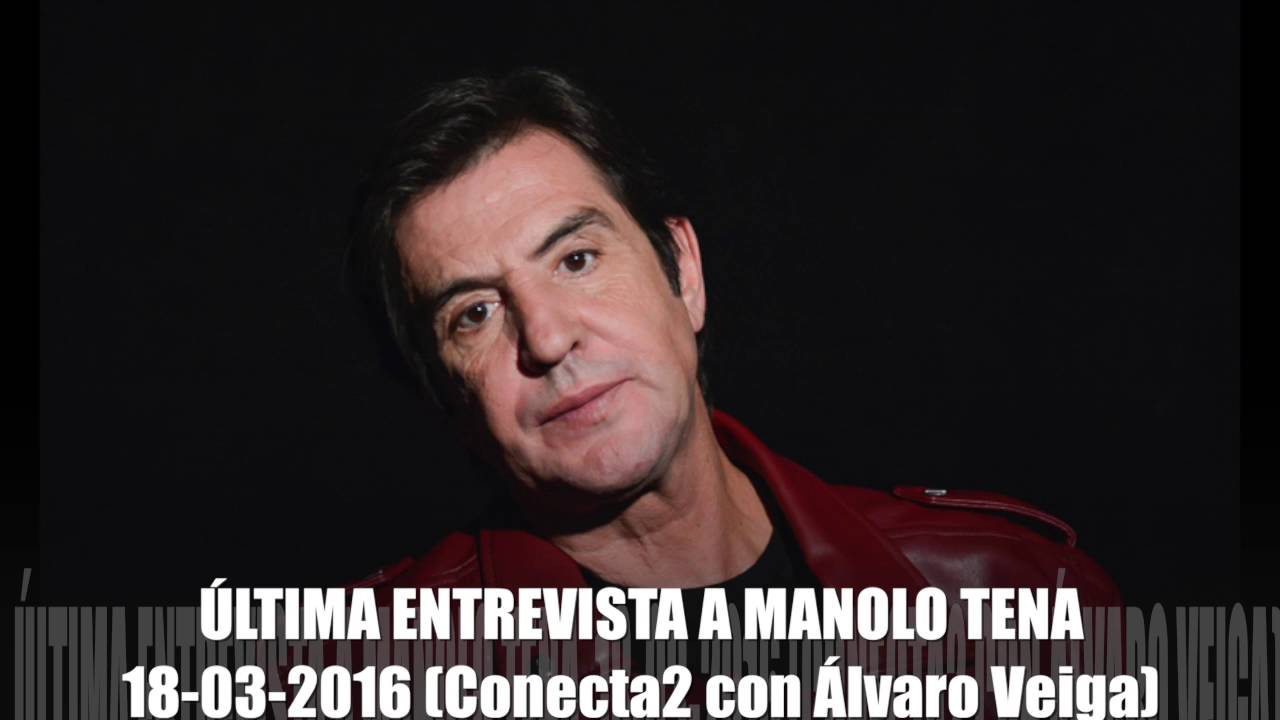 Última entrevista a Manolo Tena (realizada el 18/03/2016)