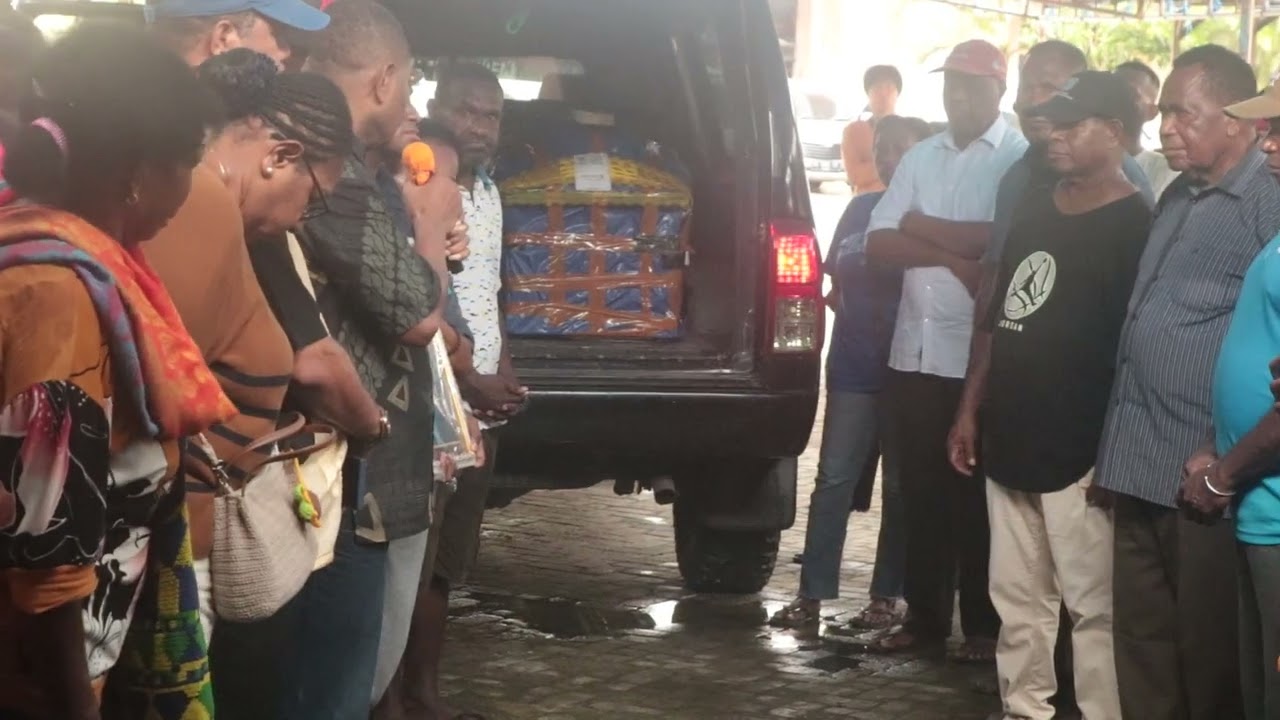 Penyerahan Jenazah alm. Sepnat Kambu