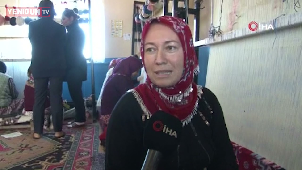 Dokuma yapan mahallenin kadınları ekonomiyi canlandıracak