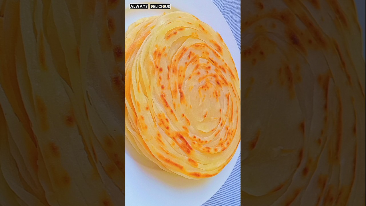Breakfast Bread/ Recipe/#LayeredParatha#ShreddedParatha#QatlamaliNon  #СлоенаяПарата #СлоеныйХлеб