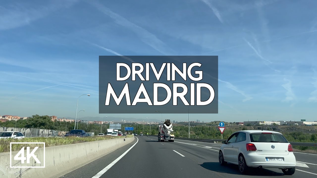 [4K] Driving Madrid | A4 - M30 - Santiago Bernabéu | POV 4K HDR