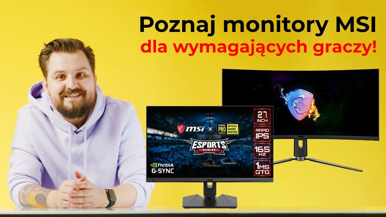 Poznaj monitory gamingowe MSI! | Media Expert