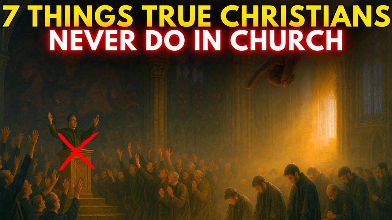 7 Things True Christians NEVER Do in Church