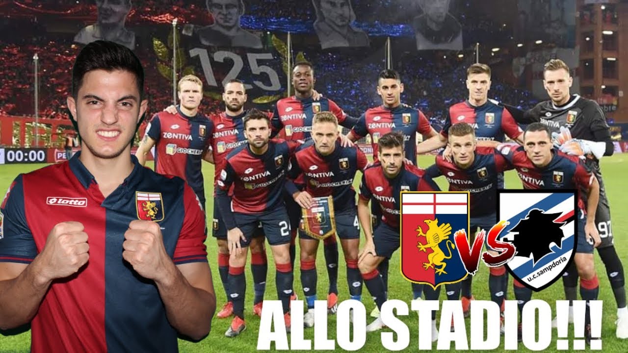 GENOA - SAMPDORIA 1-1| REAZIONE DALLO STADIO!!!