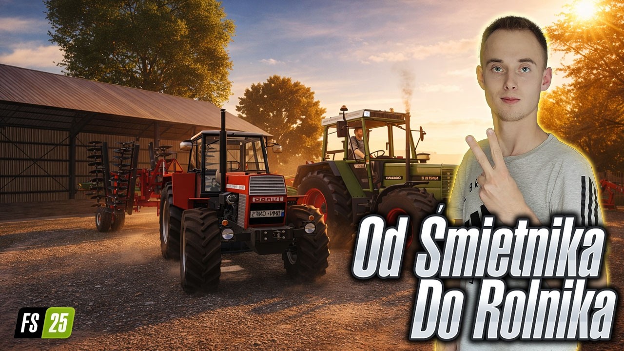 FS25 🔥 Od Śmietnika do Rolnika #02 – Akcja Talerzowanie! Siew Pszenicy🌱 #fs25 #farming #fs25pl