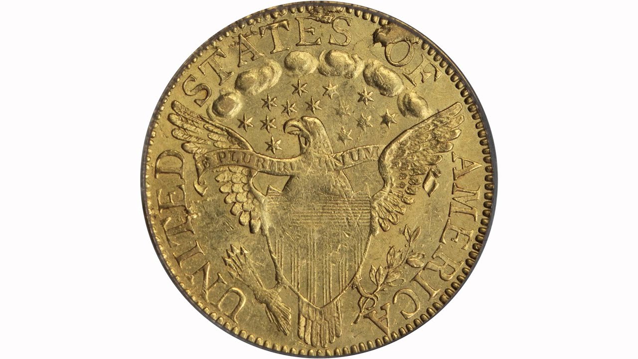 1798 Capped Bust Right Half Eagle. Large Eagle.  AU-53 (PCGS). Lot: 7653