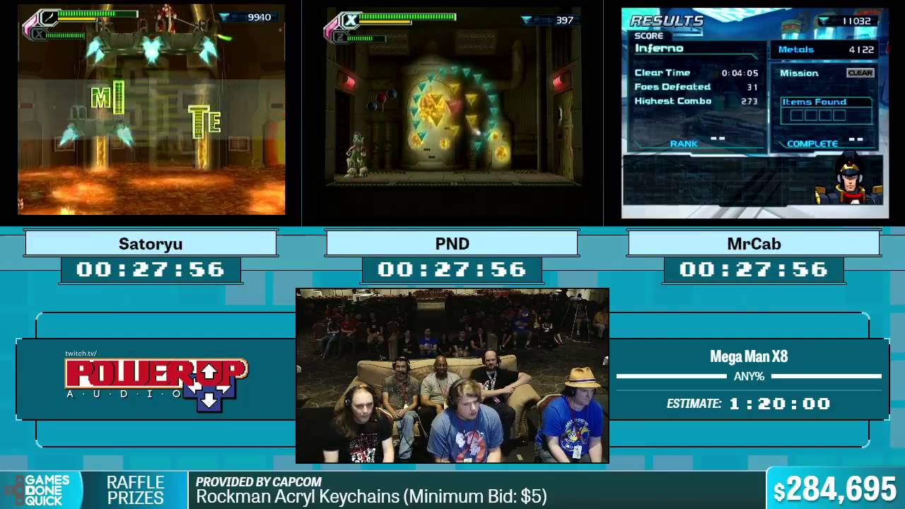 Mega Man X8 by Satoryu, PND, MrCab in 1:05:56 - Summer Games Done Quick 2015 - Part 52