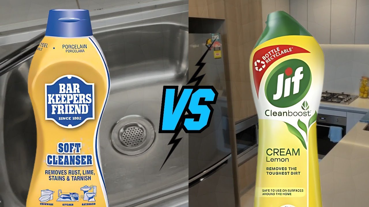 Jif Cream Cleaner vs Bar Keepers Friend – My Honest Review After 30 Days