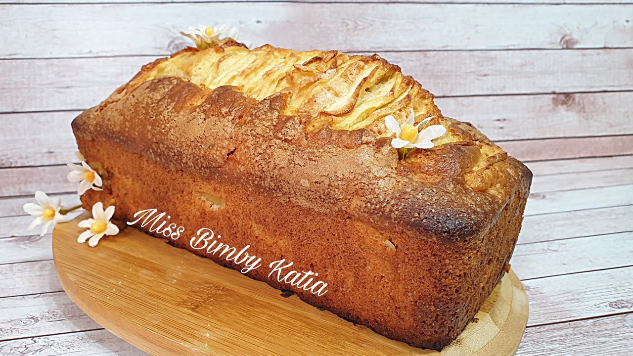 Plumcake soffice alle Mele Bimby