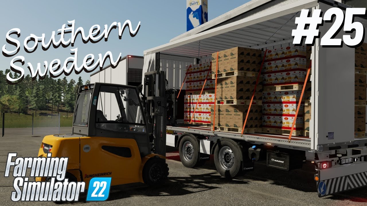 |Singelplayer On Southern Sweden |warehouse| Ep:25| Fs22