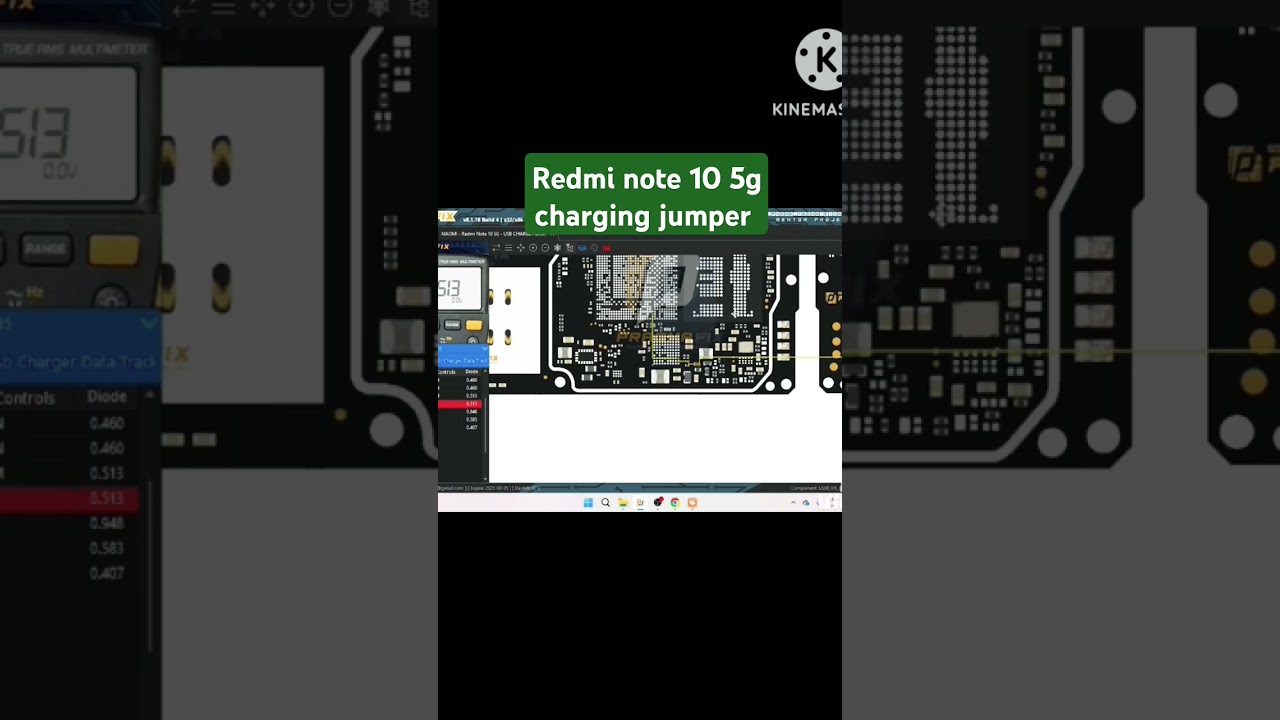 redmi note 10 5g charging jumper #shorts