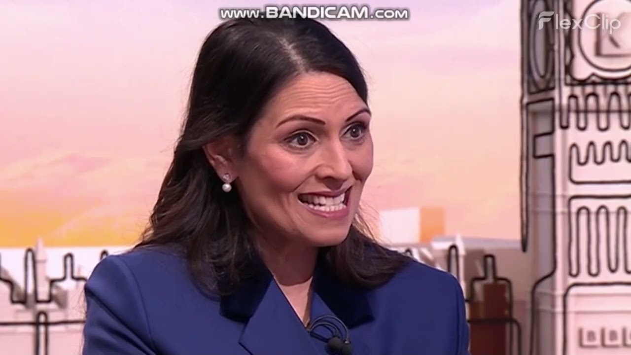 Dame Priti with Laura K on BBC Sunday March 1st