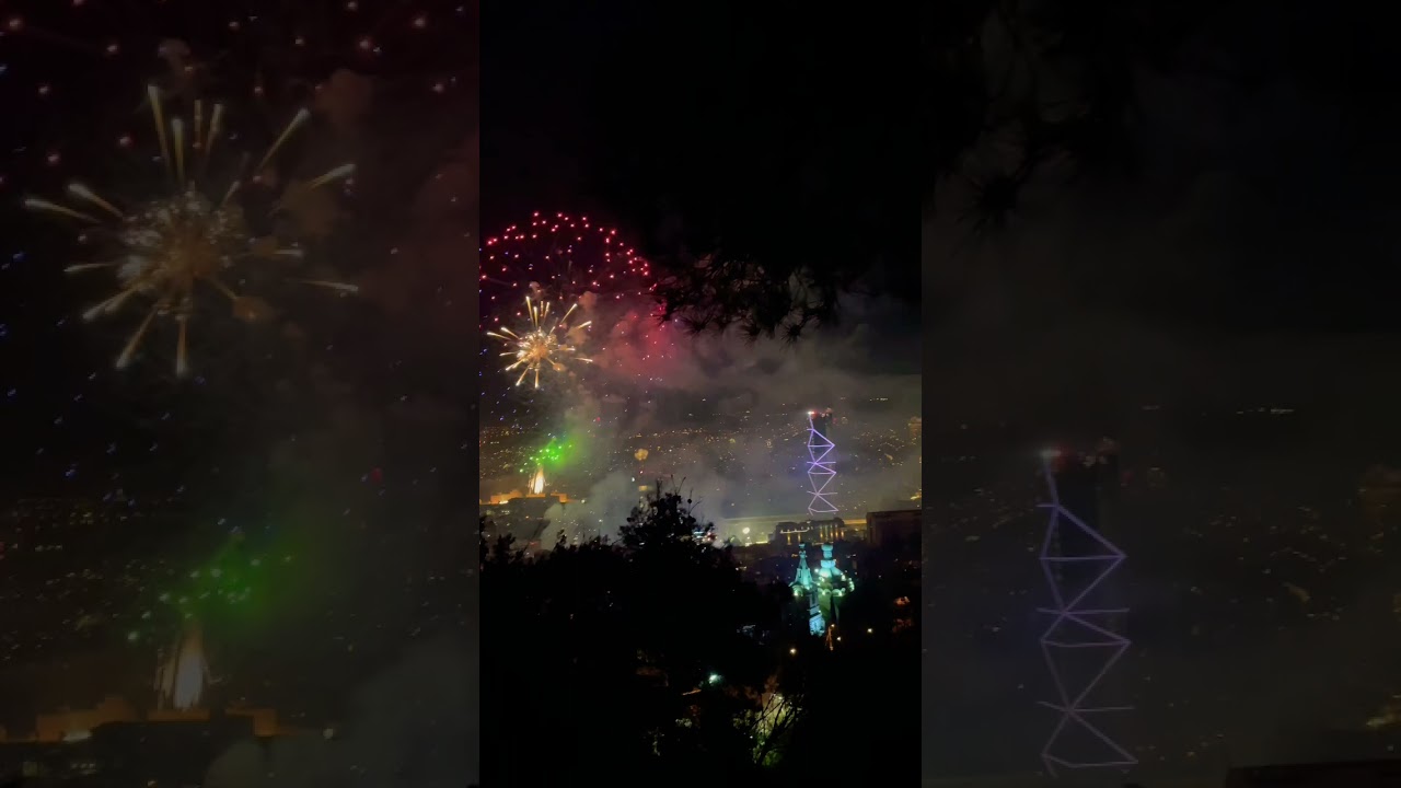 #tbilisi #georgia #newyear #fireworks #hello2022