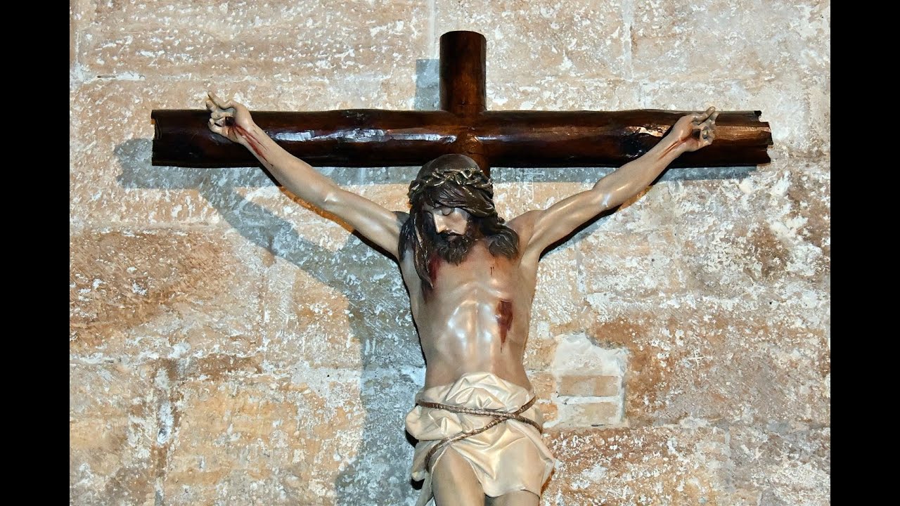 ESCENIFICACION DEL DESCENDIMIENTO DE JESUS DE LA CRUZ, PARROQUI DE FITERO 7-4-2023