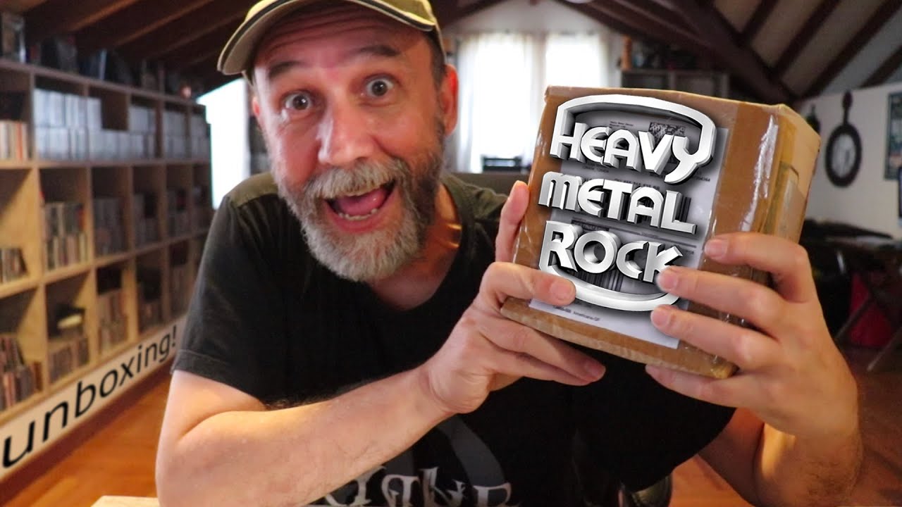 Unboxing de CDs da Heavy Metal Rock!