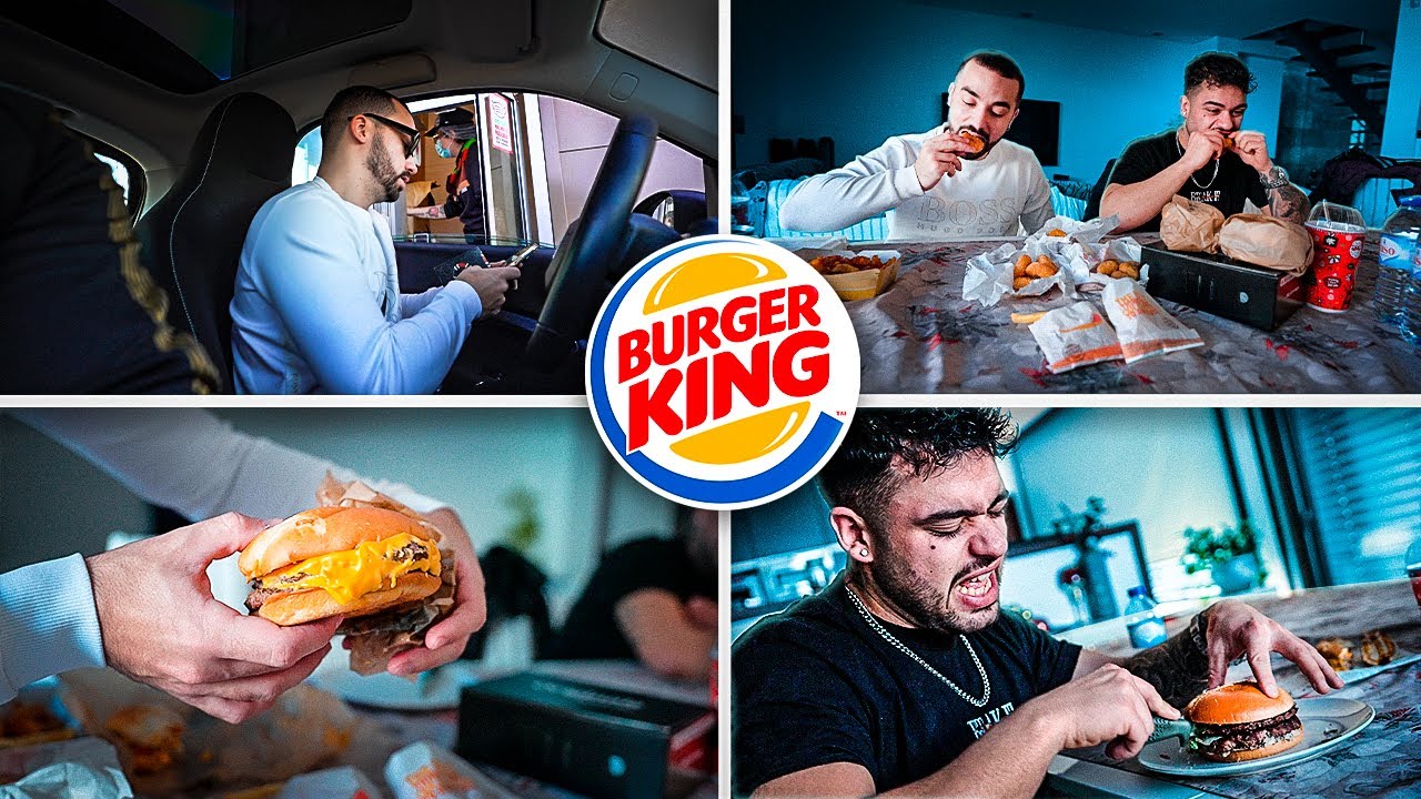 EXPERIMENTAMOS BURGER KING PELA PRIMEIRA VEZ !