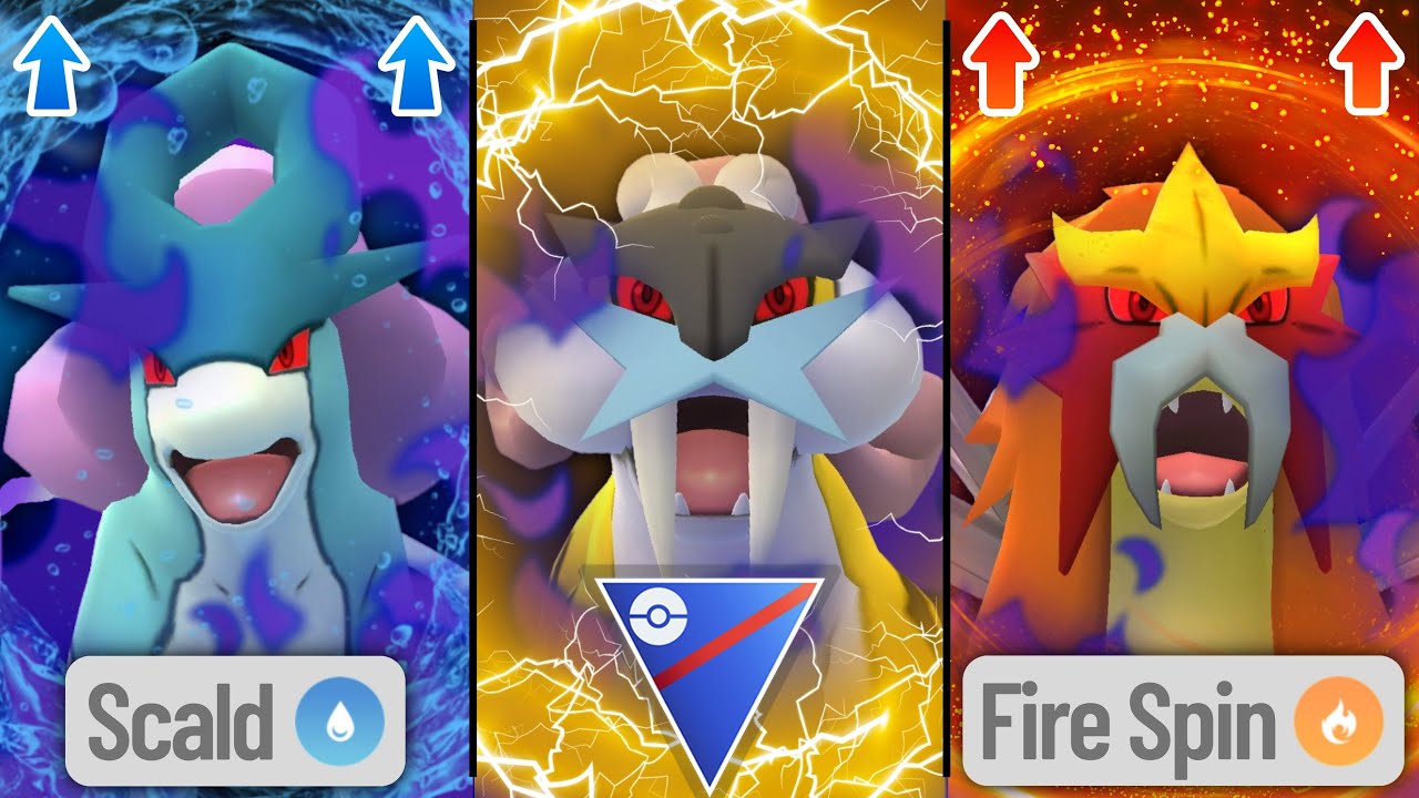 FINALLY GOOD? *BUFFED* TRIPLE SHADOW LEGENDARY BEASTS TAKE ON THE GREAT LEAGUE!