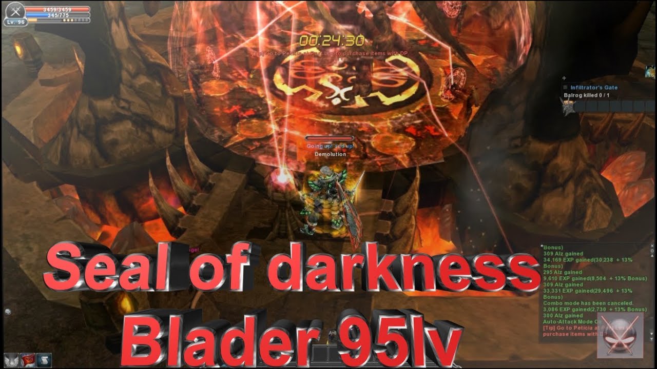 Cabal Online - How to - Seal Of Darkness - 95 lv Blader