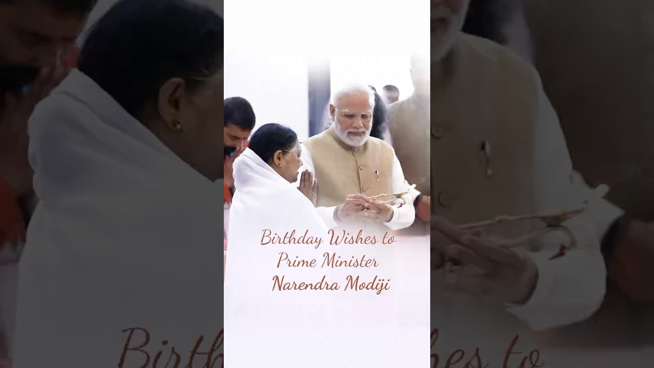 Birthday Wishes from Amma to PM @NarendraModi