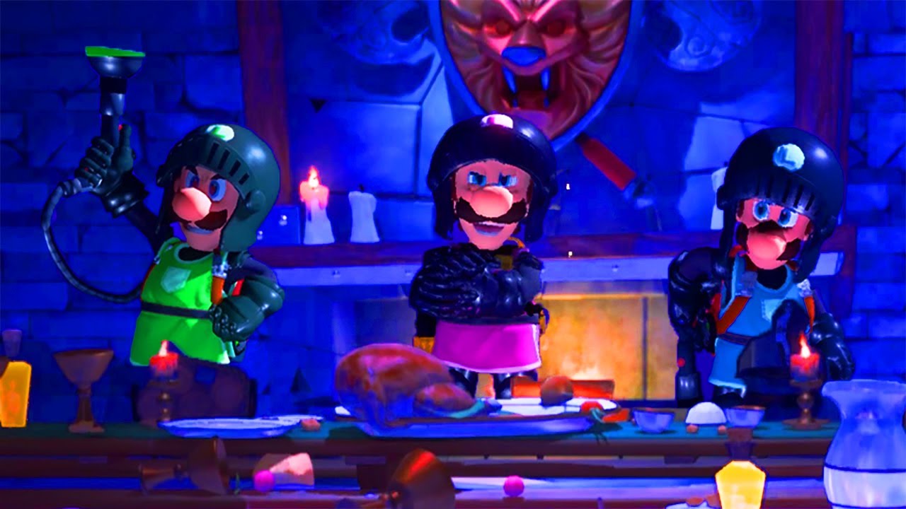 Luigi's Mansion 3 - 10F ScareScraper (Knight Luigi)