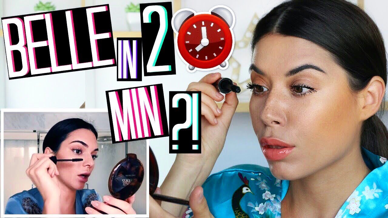 PIÚ BELLE IN 2 MINUTI?!? MI PREPARO CON VOI SEGUENDO IL TUTORIAL DI KENDALL JENNER | Adriana Spink