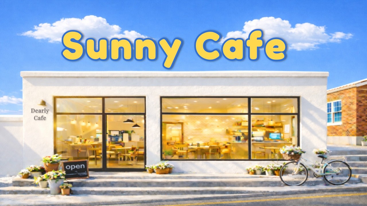 Playlist [Cafe] ☀️햇살 가득한 아침 카페 팝 | 편안하게 틀어두세요 (광고 없음)