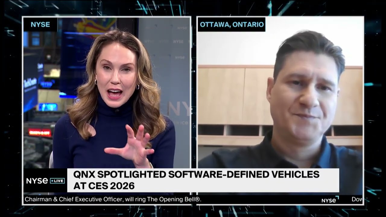 QNX Showcases Next Gen Automotive Software at CES 2026