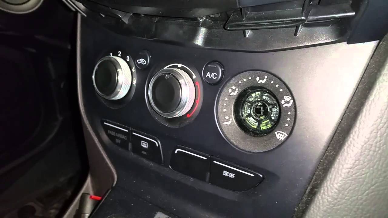 Focus ST HVAC Knob Replacements