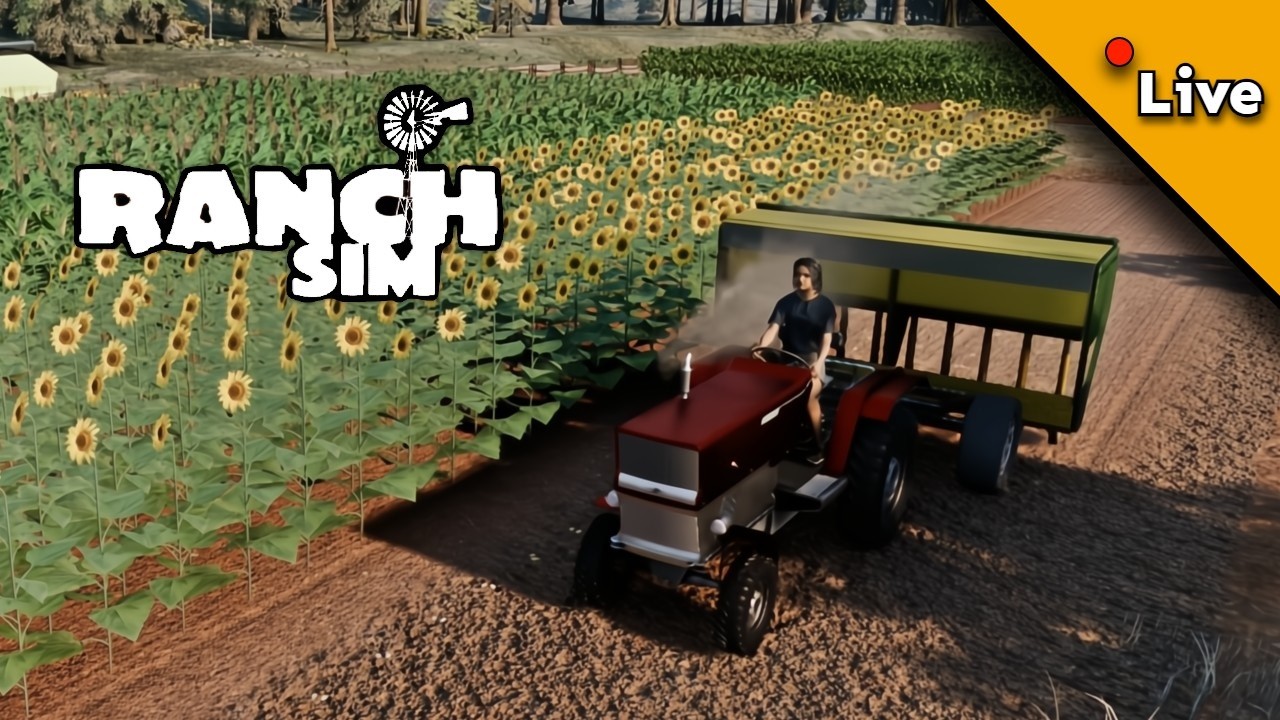 🔴 Building a Ranch with One Brain Cell 🧠 - Ranch Simulator