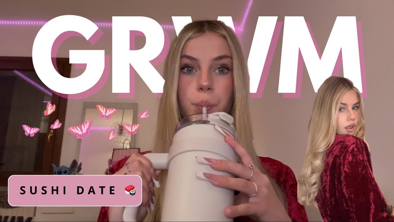 GRWM • sushi date 🍣