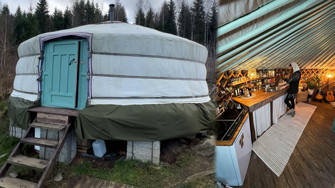 Каково это &mdash; жить в монгольской юрте зимой без доступа к электросети?