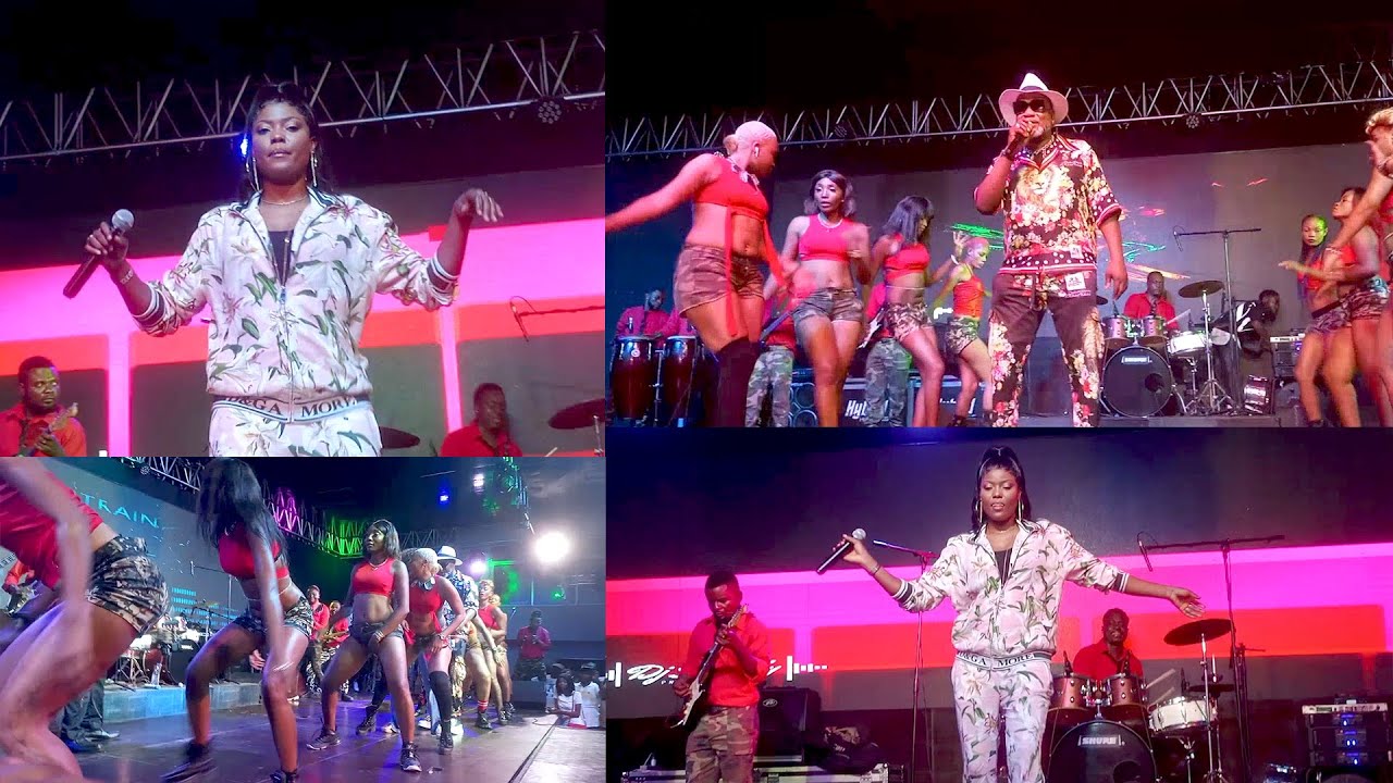 BIC ROUGE CINDY LE COEUR à  Epater KOFFI OLOMIDE Au VILLAGE CHEZ NTEMBA Méga Concert Plein à Craqué